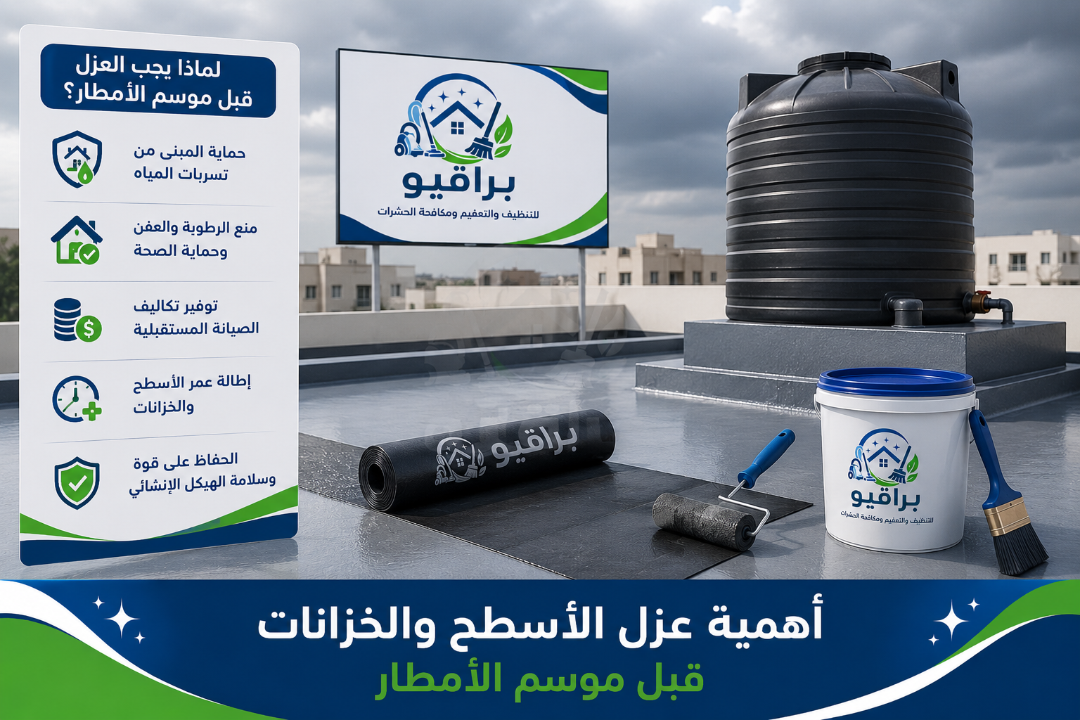 أهمية عزل الأسطح