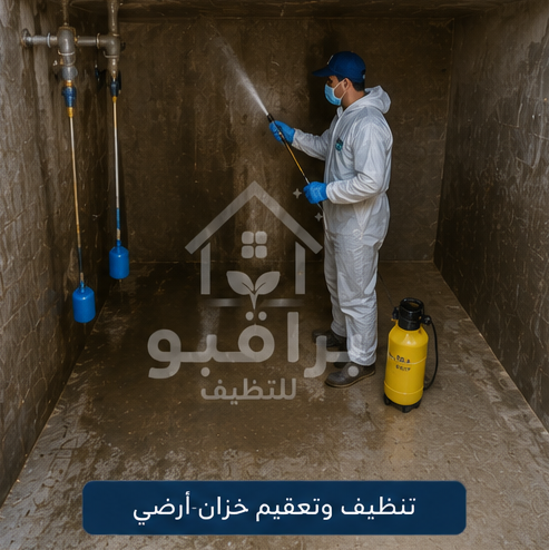 تعقيم الخزانات الأرضية