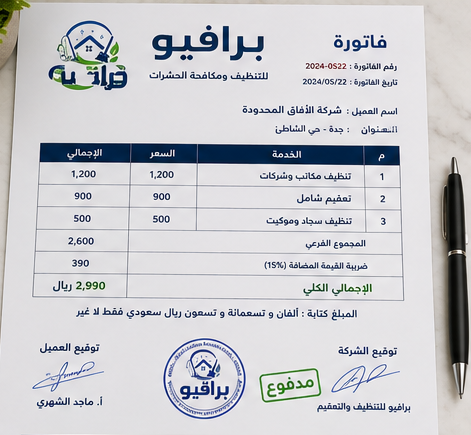 عقود نظافة الشركات