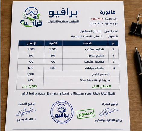 عقود نظافة المنازل في الرياض